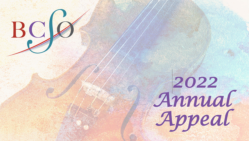 Annual Appeal for the 70th Anniversary Season of the Bucks County Symphony Orchestra